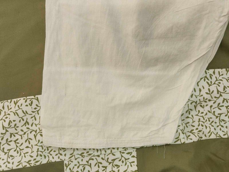 White Elasticated Salwar