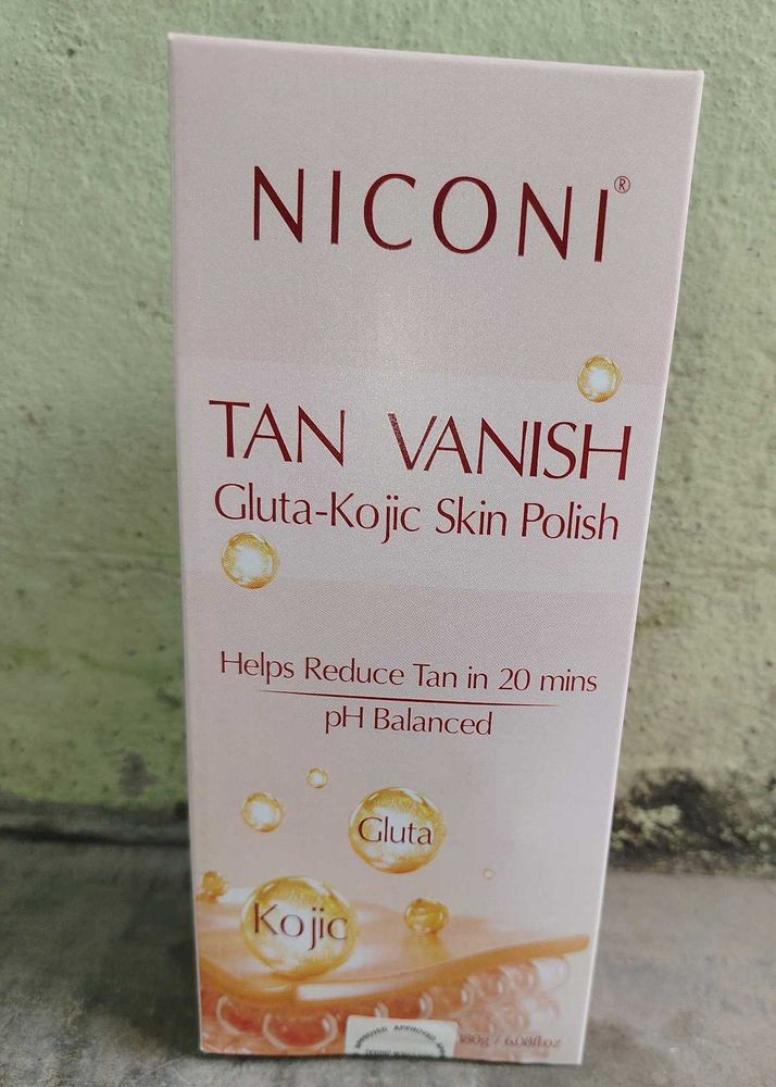 Niconi Tan Vanish Skin Polish Kit Seal Packed