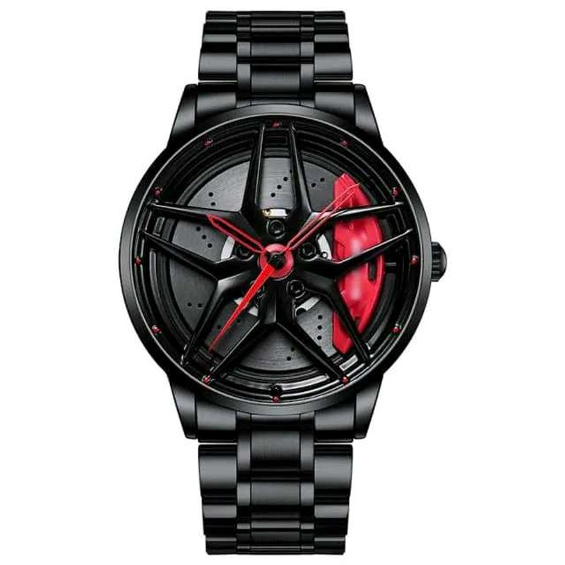 Imported Ferrarii Wheel Wrist Watch - Premium Qual