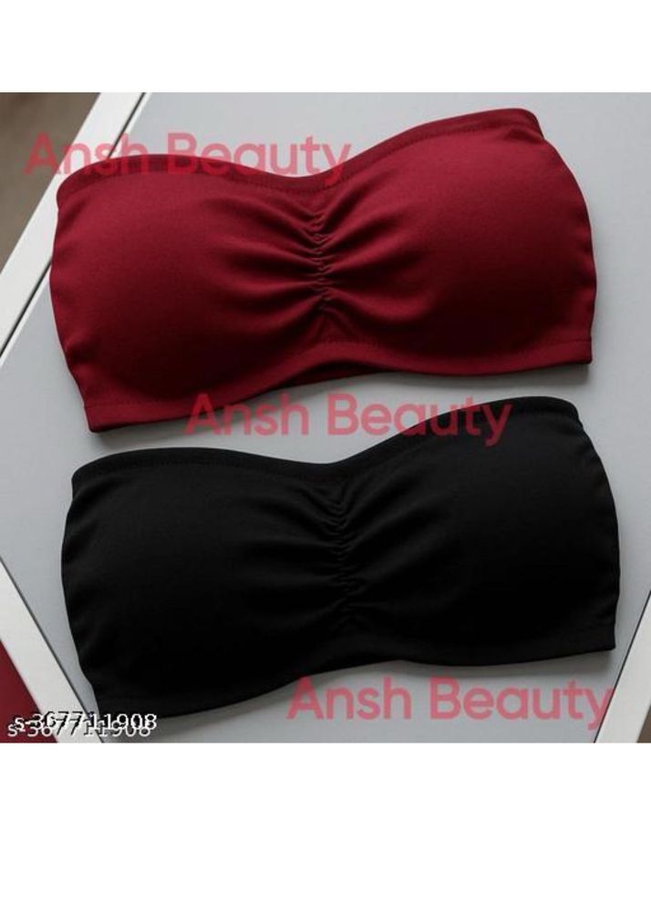 Comfy Tube Top - Red &amp; Black