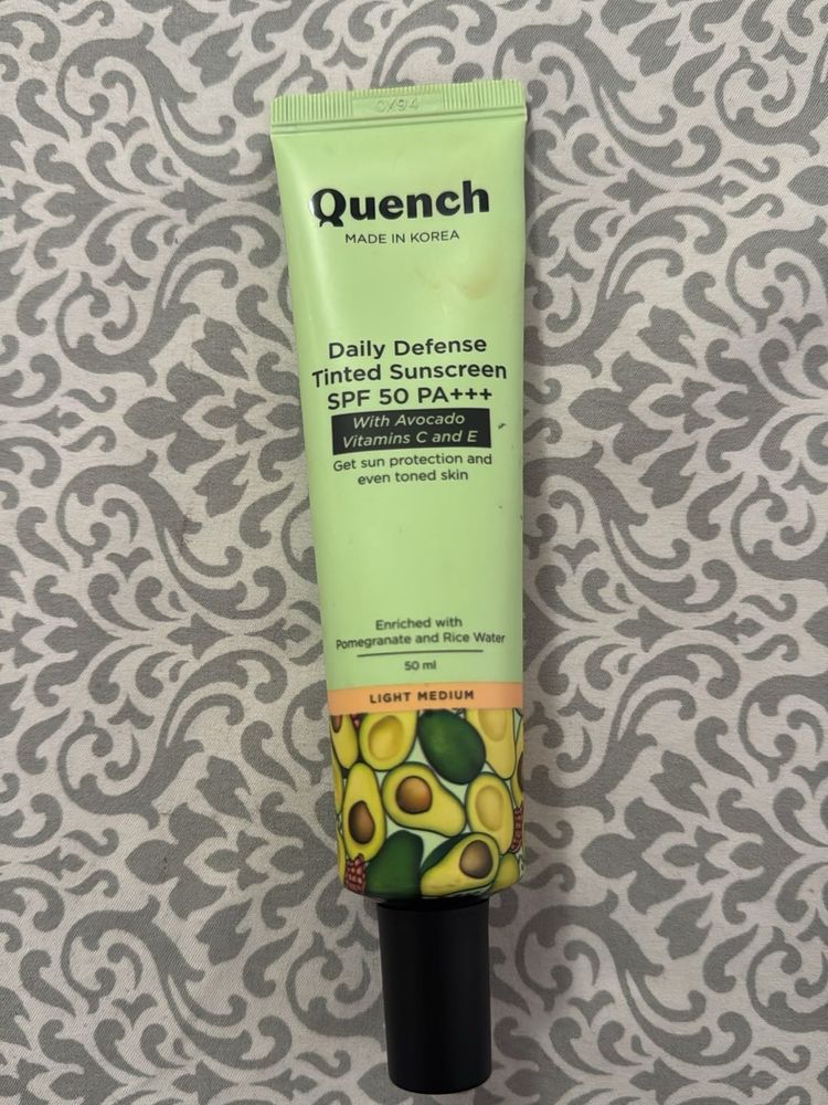 Quench Daily Defense Tinted Sunscreen