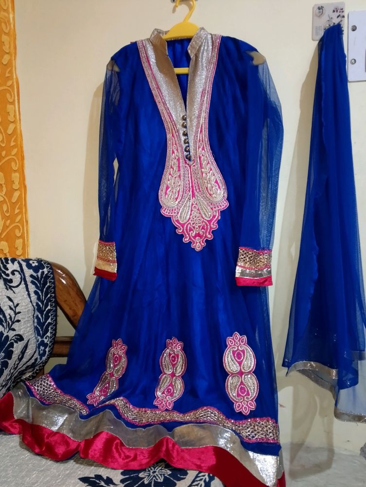 Anarkali Suit Embroidery Design