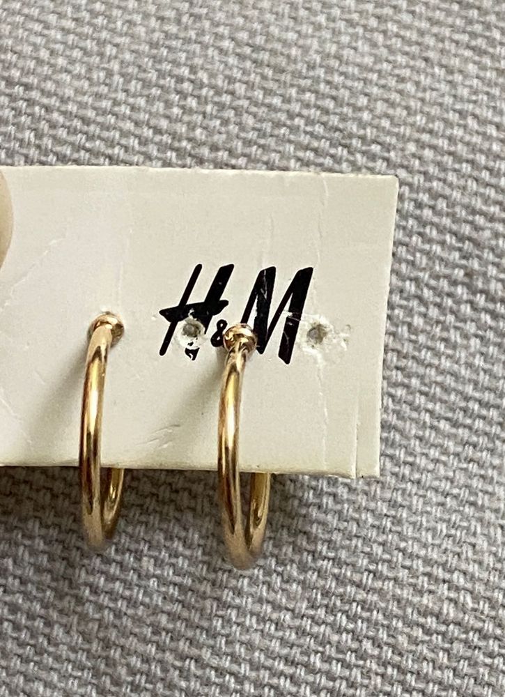 H&amp;M Rosegold Hoops