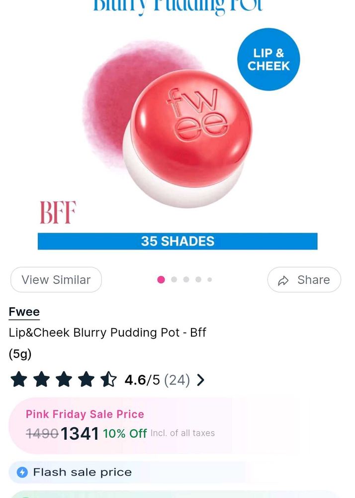 Lip and Cheek Pudding Pot (Tint)