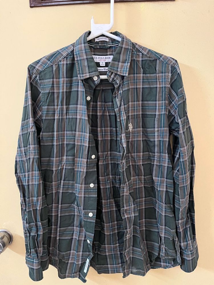 Checks Casual Shirt US Polo