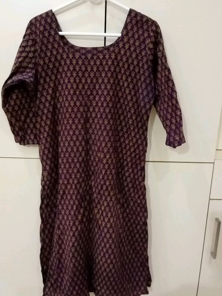 Printed Cotton Kurta