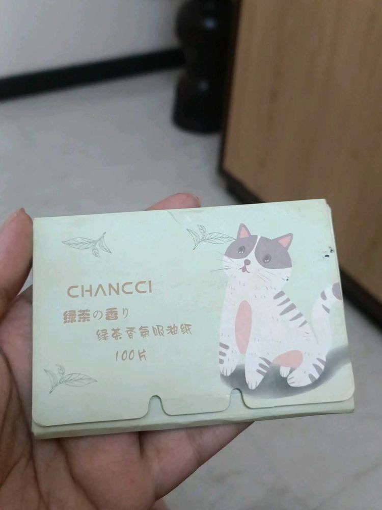 CHANCCI Green Tea Oil Absorbing Sheets