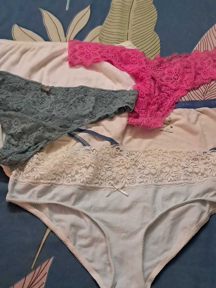 Combo Of  Five  Imported Fabric  Panty