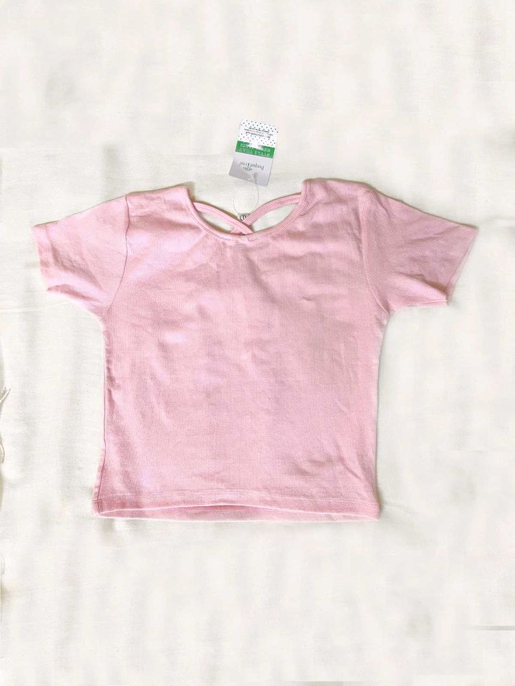 Cute Pink Crop Top