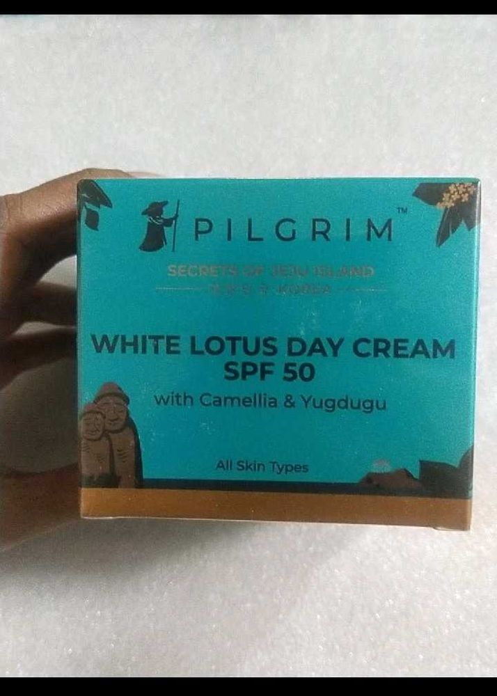 Pilgrim White Lotus Day Cream SPF 50
