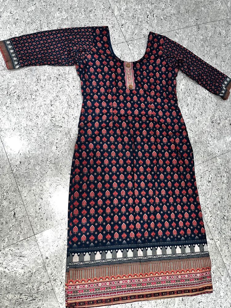 Printed Cotton Kurti
