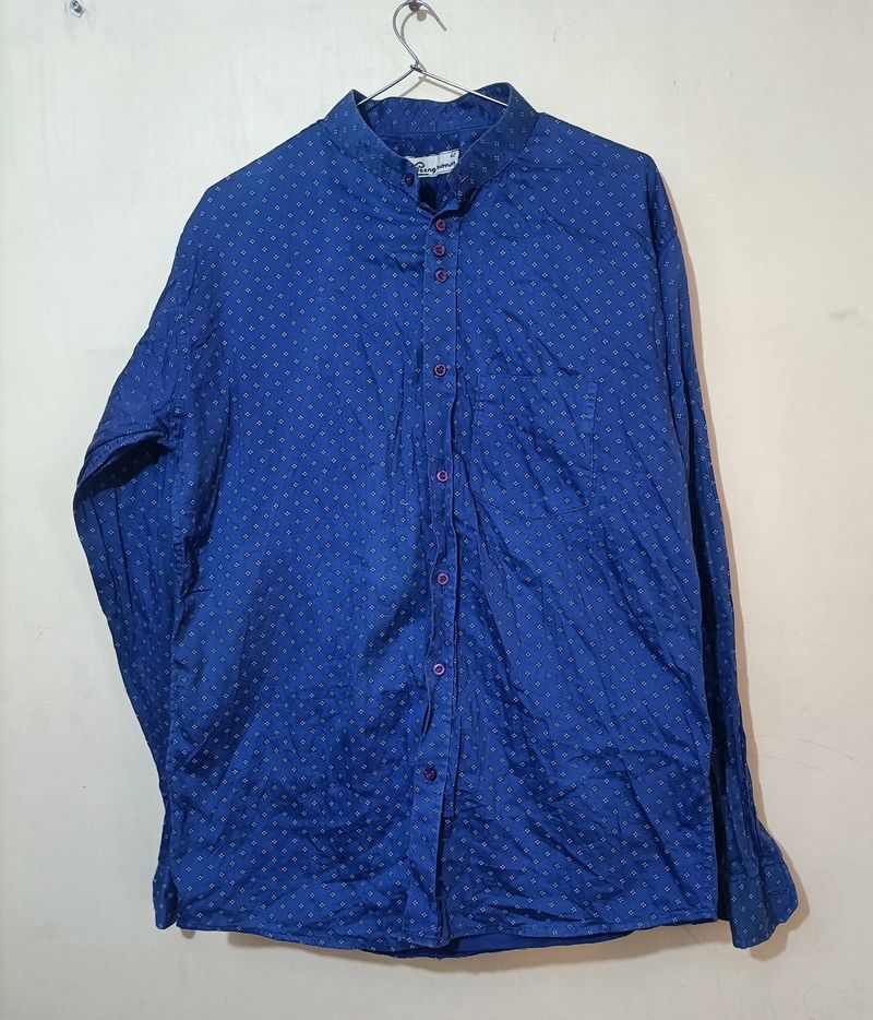 Navy Blue Shirt for Men