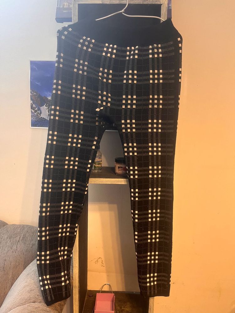 Plaid Print Leggings