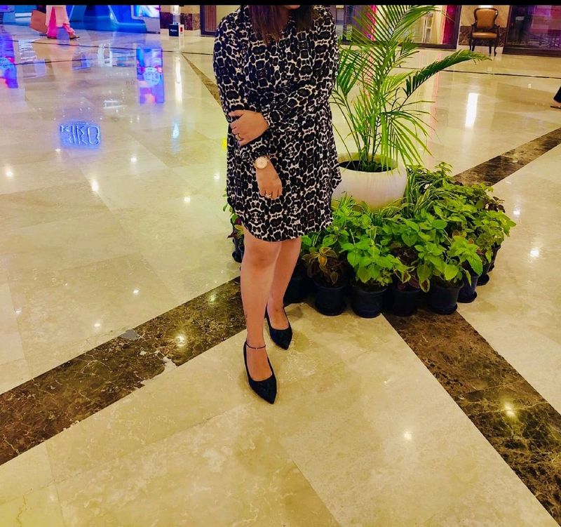 Cheetah Print Dress 😍