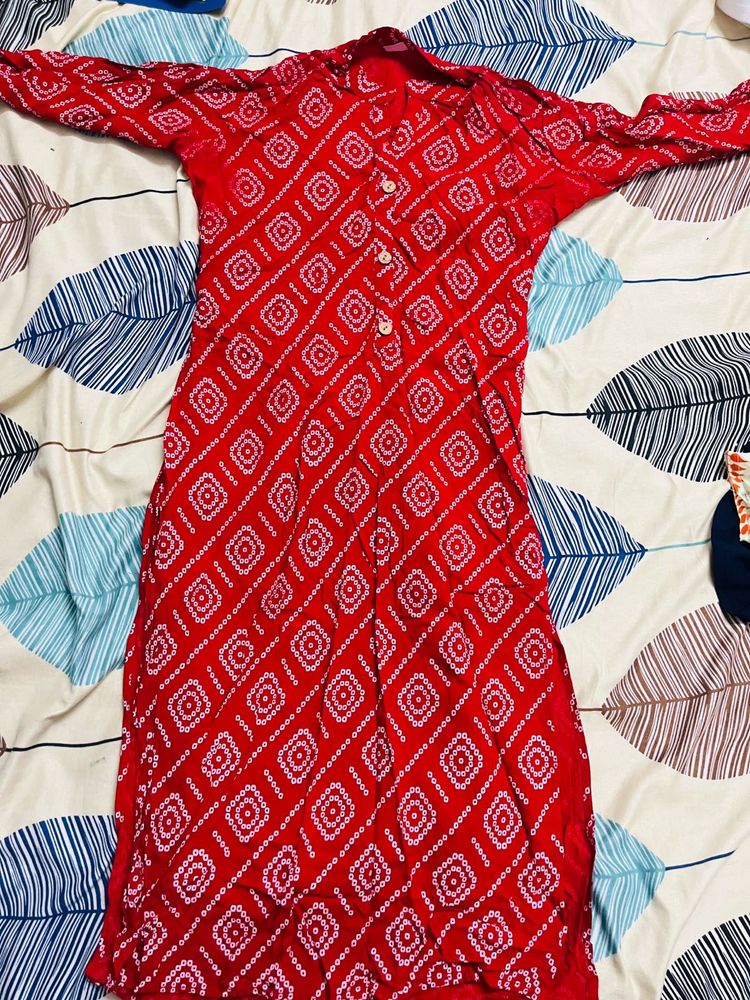 Cotton Kurti And Leggings