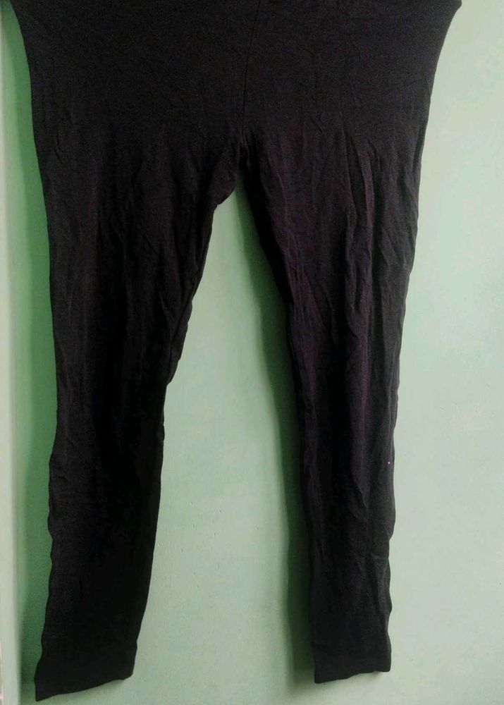 Comfy Black Leggings ldnght hip/36 lenght/32