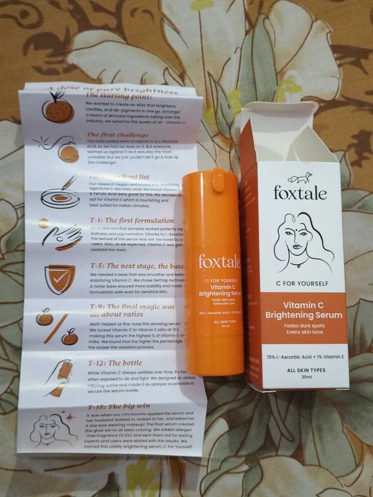 Foxtale Vitamin C Brightening Serum