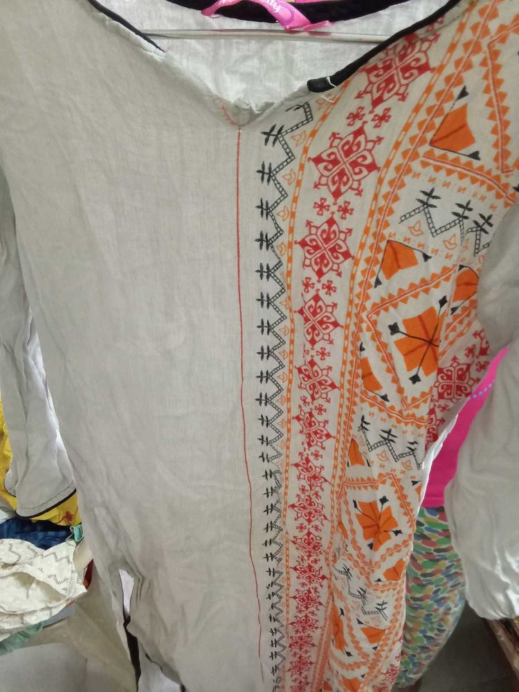 Stylish Embroidered Kurta