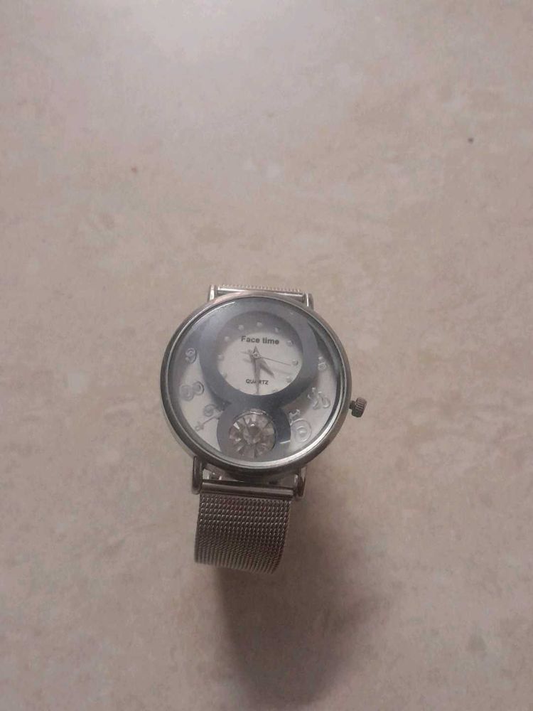 Elegant Silver Watch