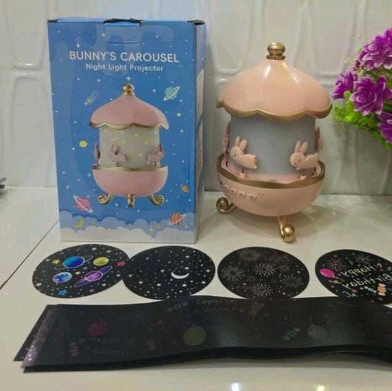*Bunny Carousel Night Light Projector