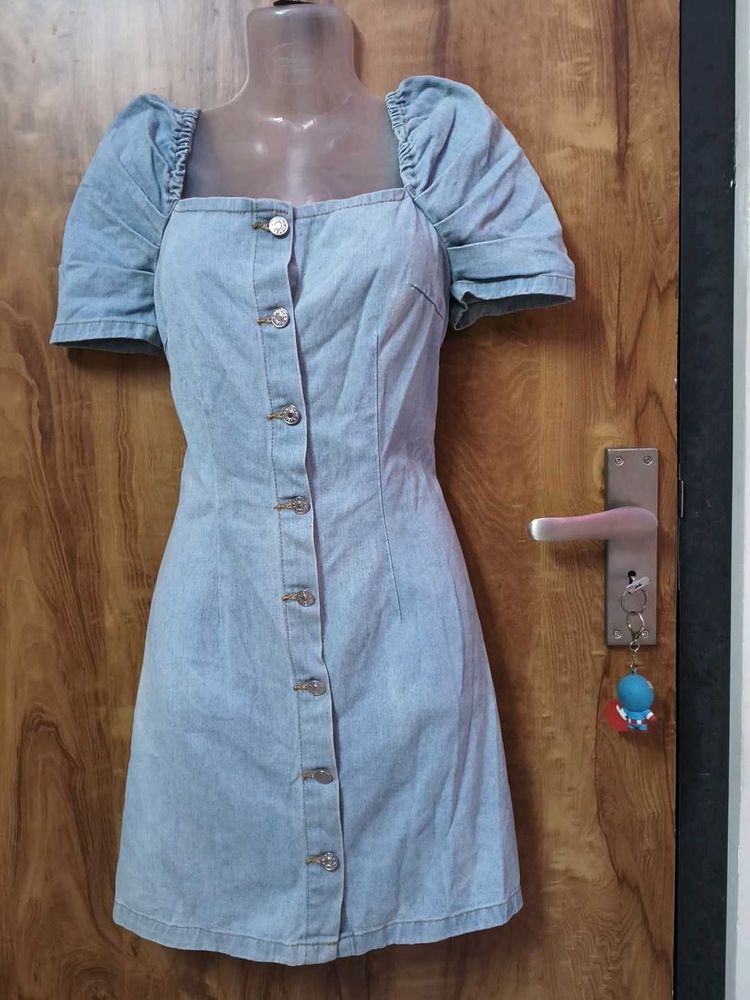 URBANIC 💖💝FADED STYLE 👗Denim Mini Dress