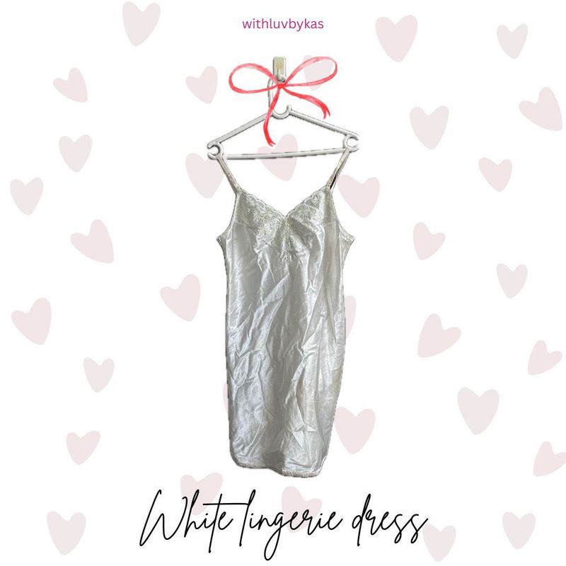 White Lingerie Dress