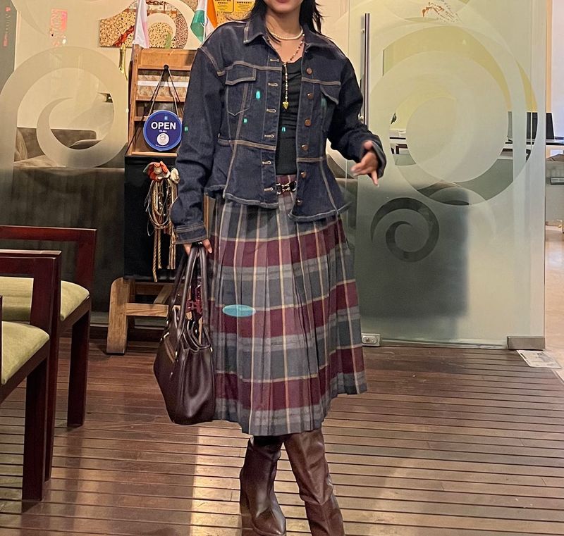 Denim Jacket/ y2k