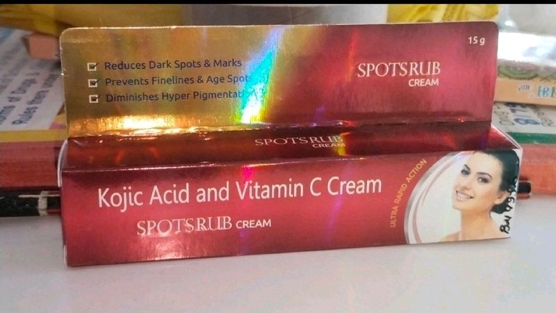 Kojic Acid &amp; Vitamin C Cream
