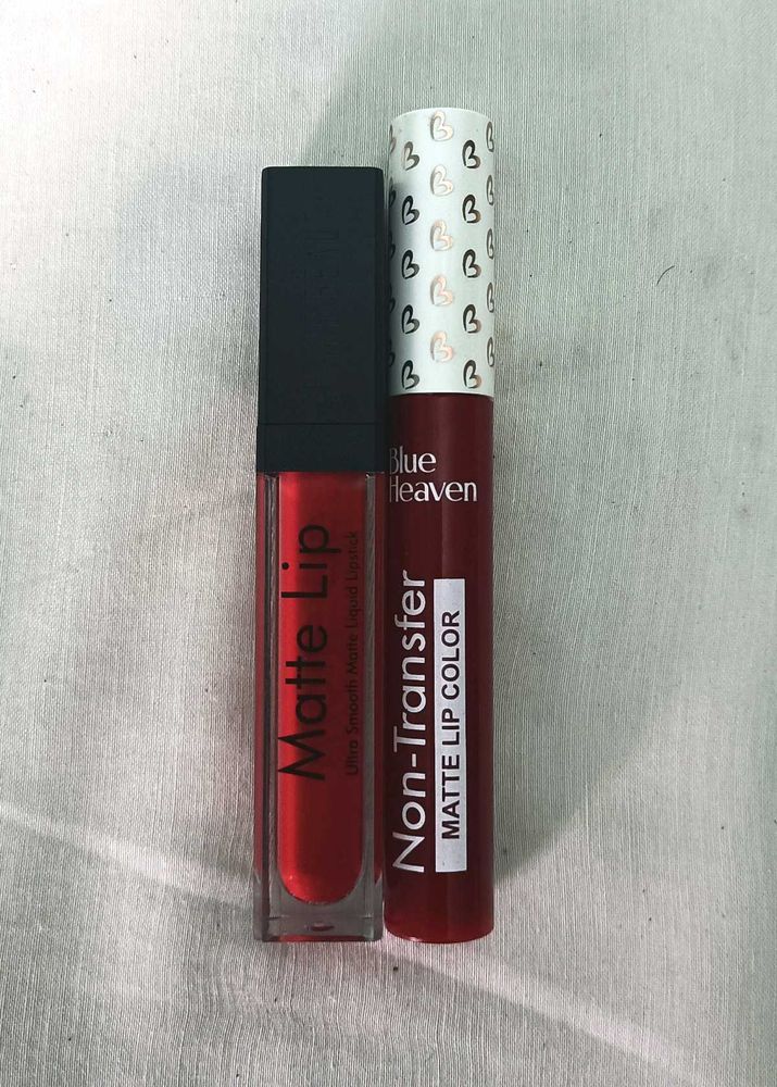 Combo Of 2 Red Lipsticks