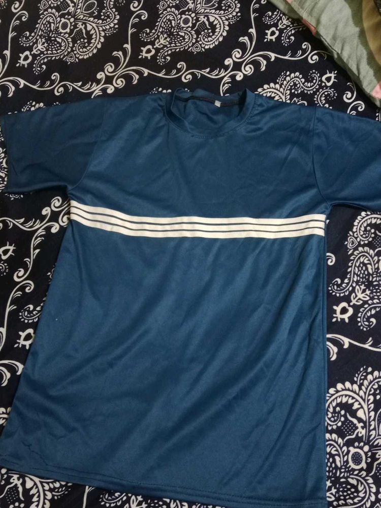 Blue Striped T-Shirt