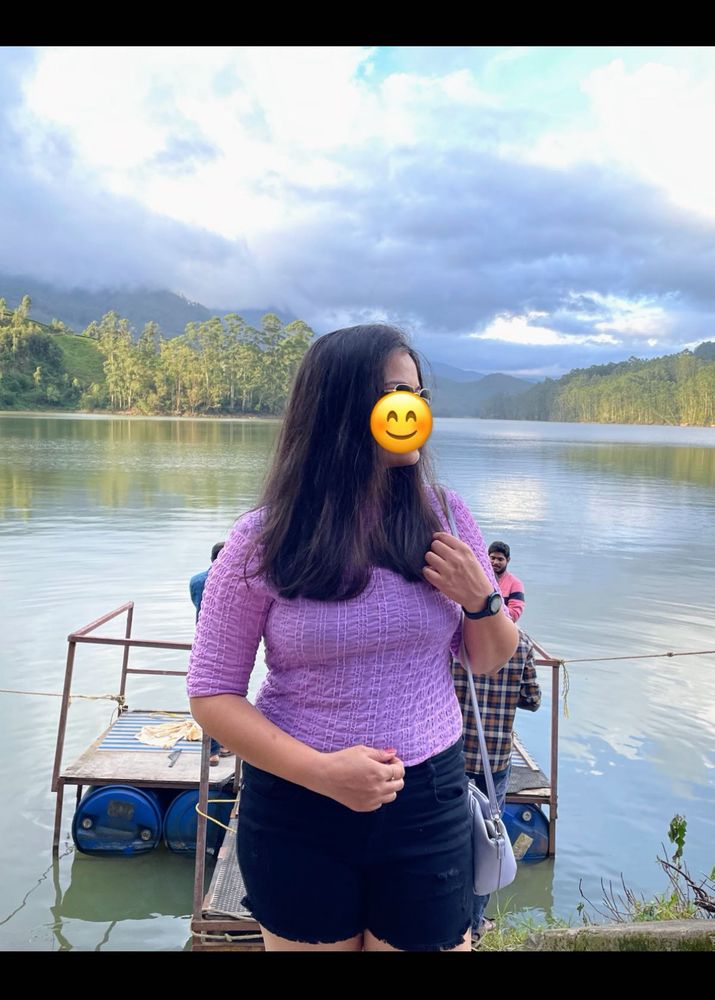 Lavender Top - M size
