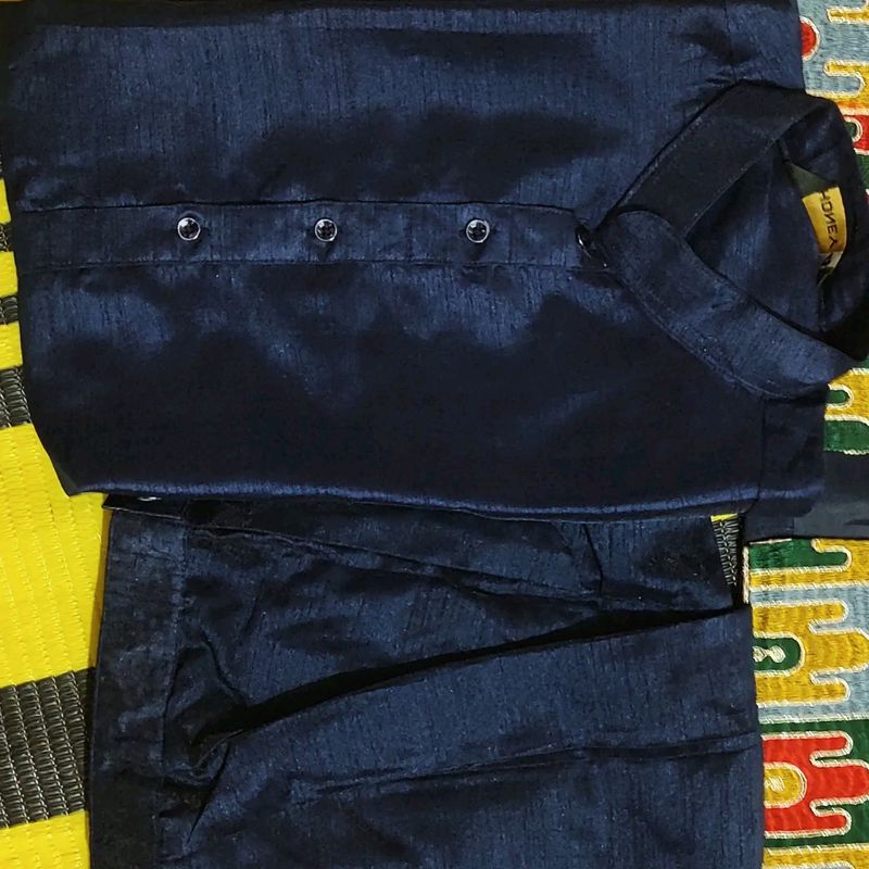 Multicolour Jodhpuri Kurta Set