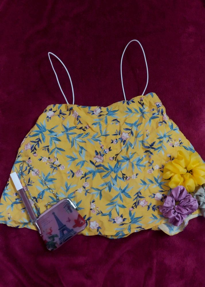 Floral Print Summer Top