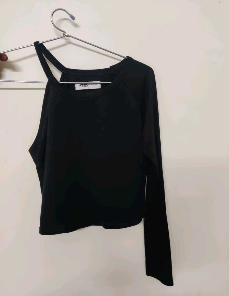 One Side Shoulder Top