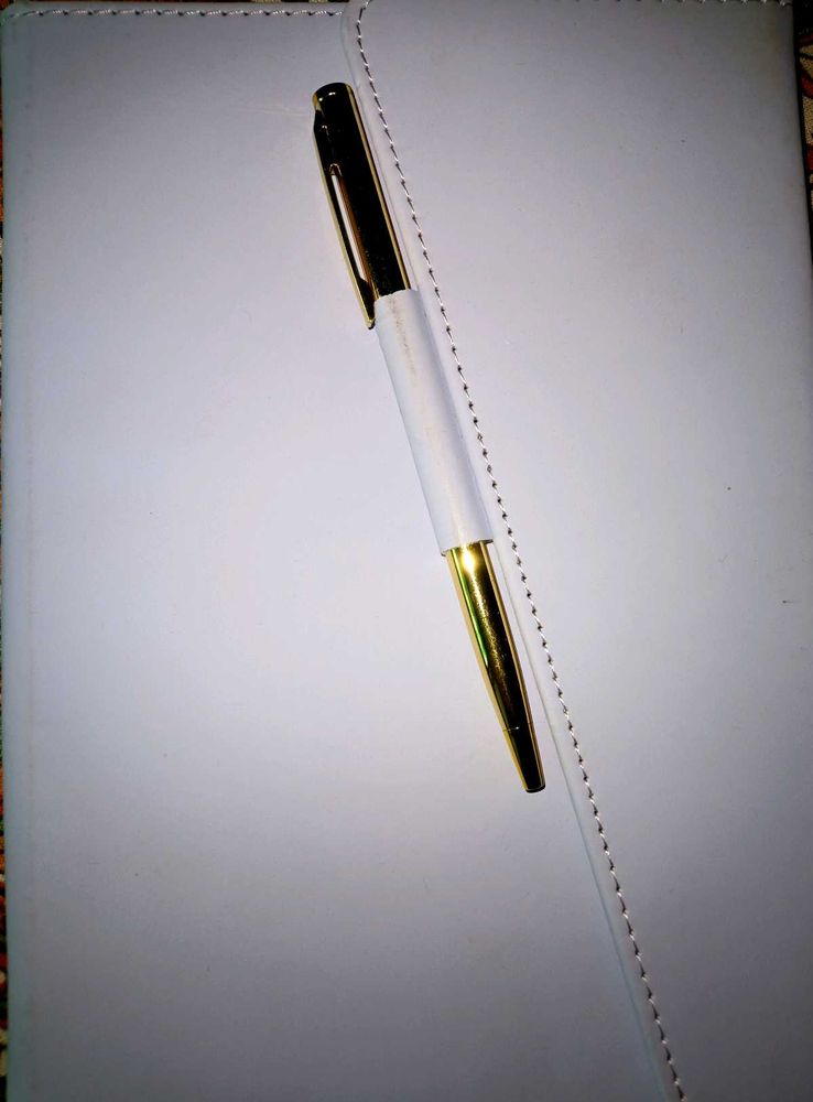 🟩2025 Sky Blue Notebook Diary With Pen