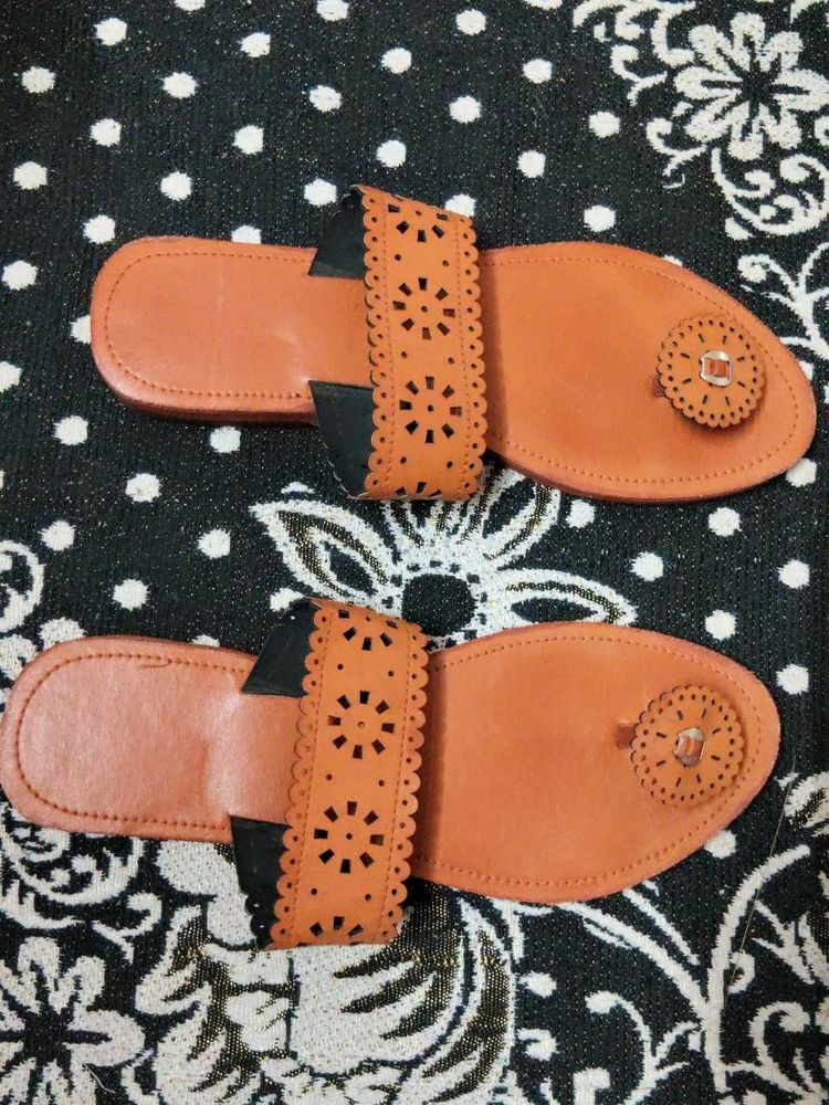 Tan Flats &amp; Sandals