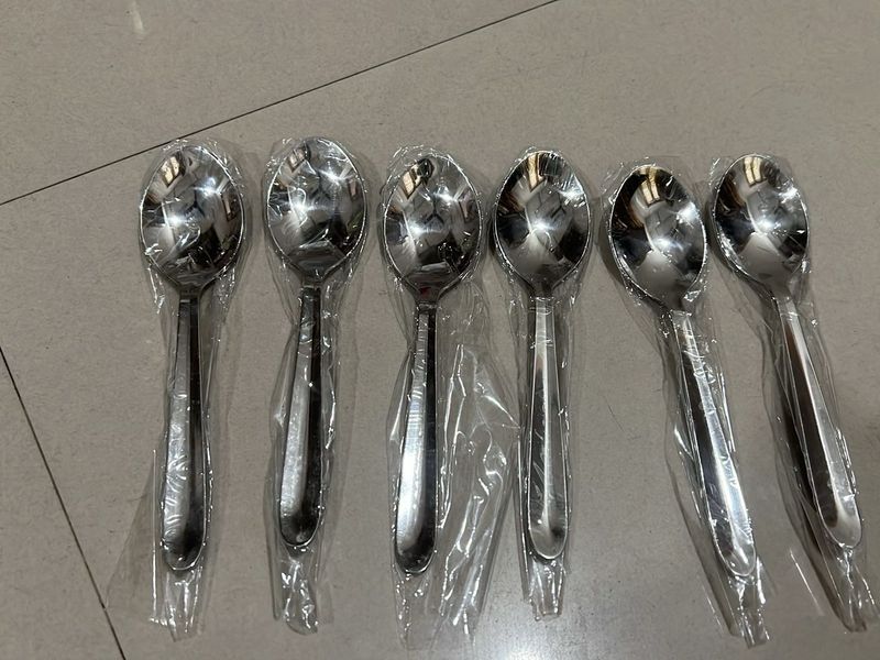 Stainless Steel Spoons Medium Size