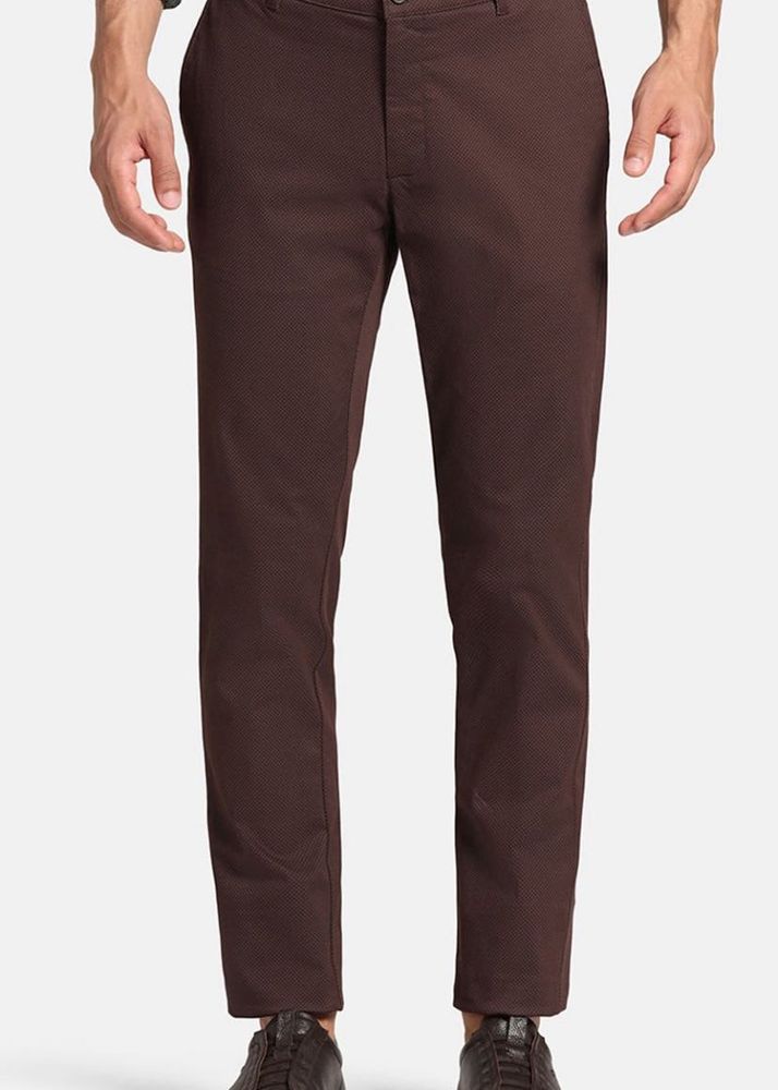 Blackberrys Men Regular Fit Mid Rise Trousers