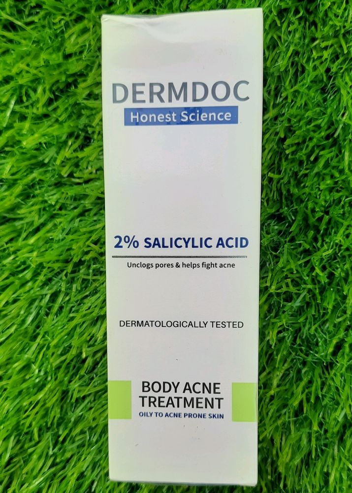 Dermdoc 2% Salicylic Acid Body Acne Treatment