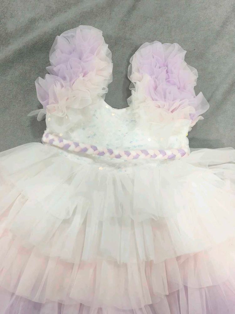 Cute Layered Tulle Party Dress