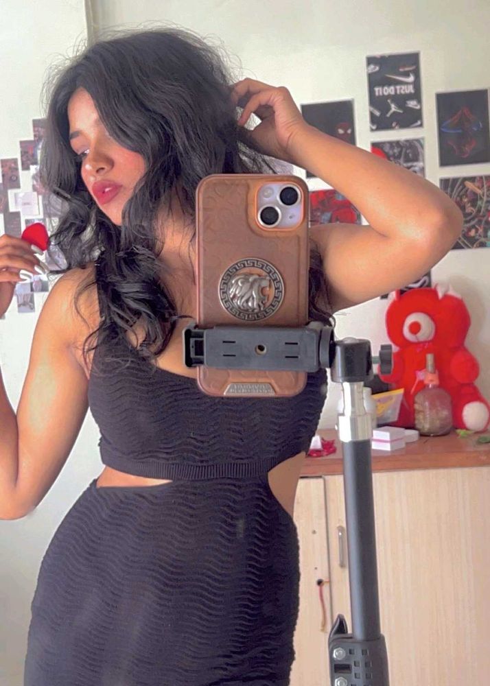Black Bodycon Mini Dress
