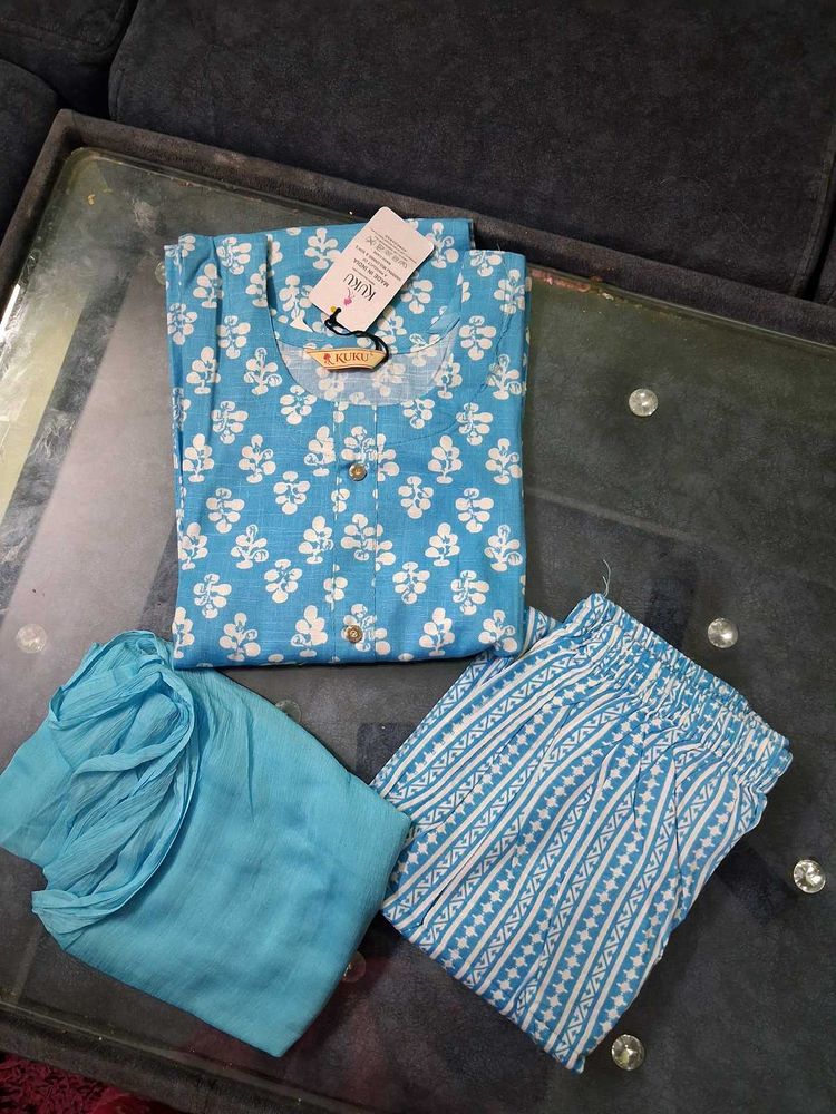 Stylish Kurta Set L Size cotton