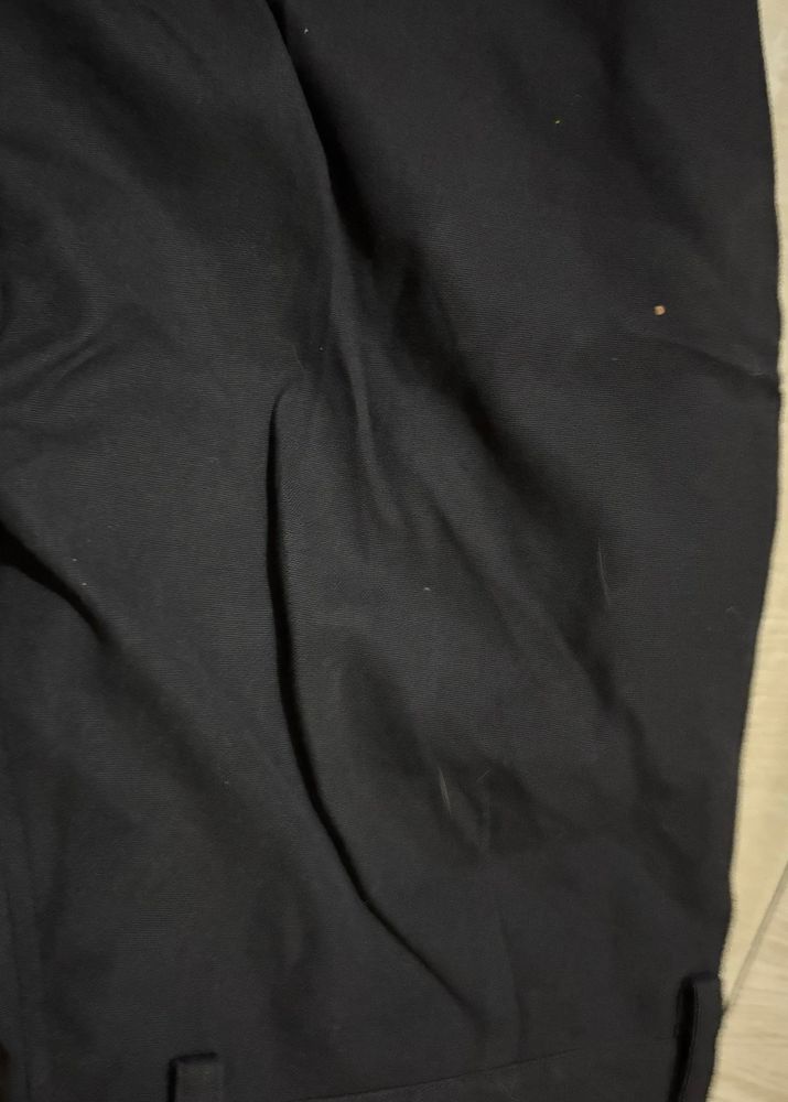Black Tailored Office Wear Pants-Men