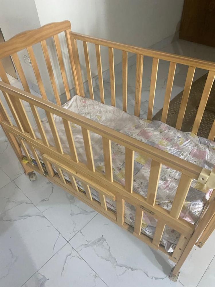 Wooden Baby Crib