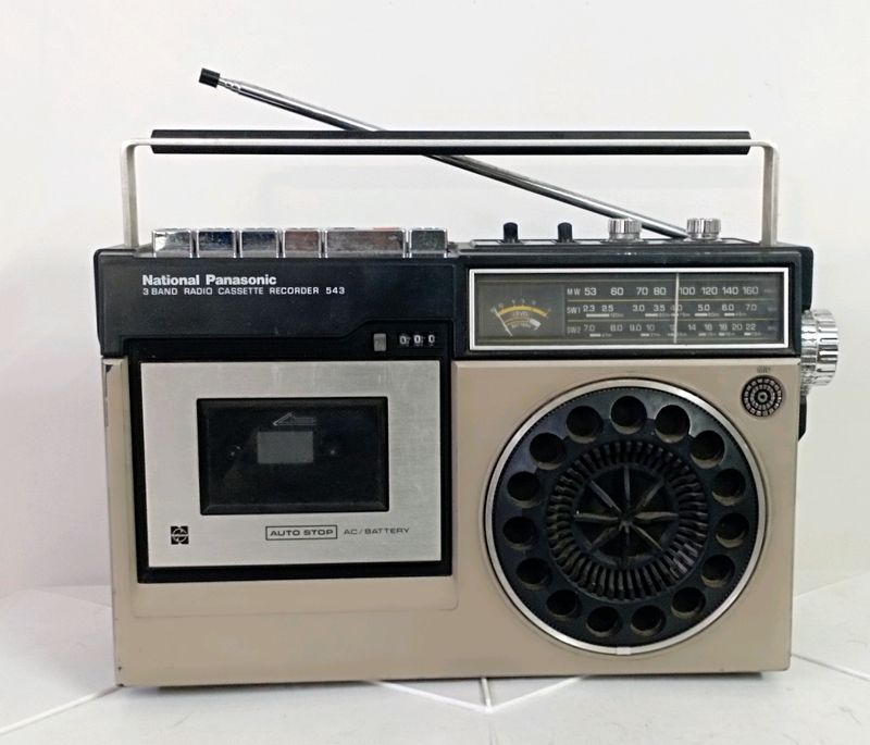 Vintage National Panasonic Tap Recorder 2 In 1