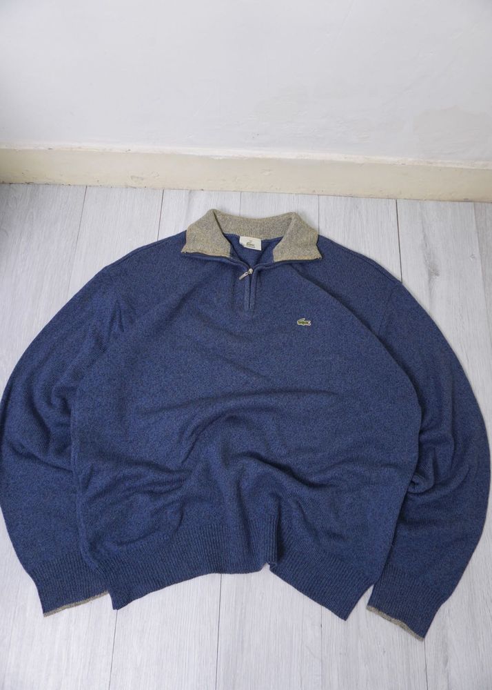 Lacoste Blue Pullover Sweater