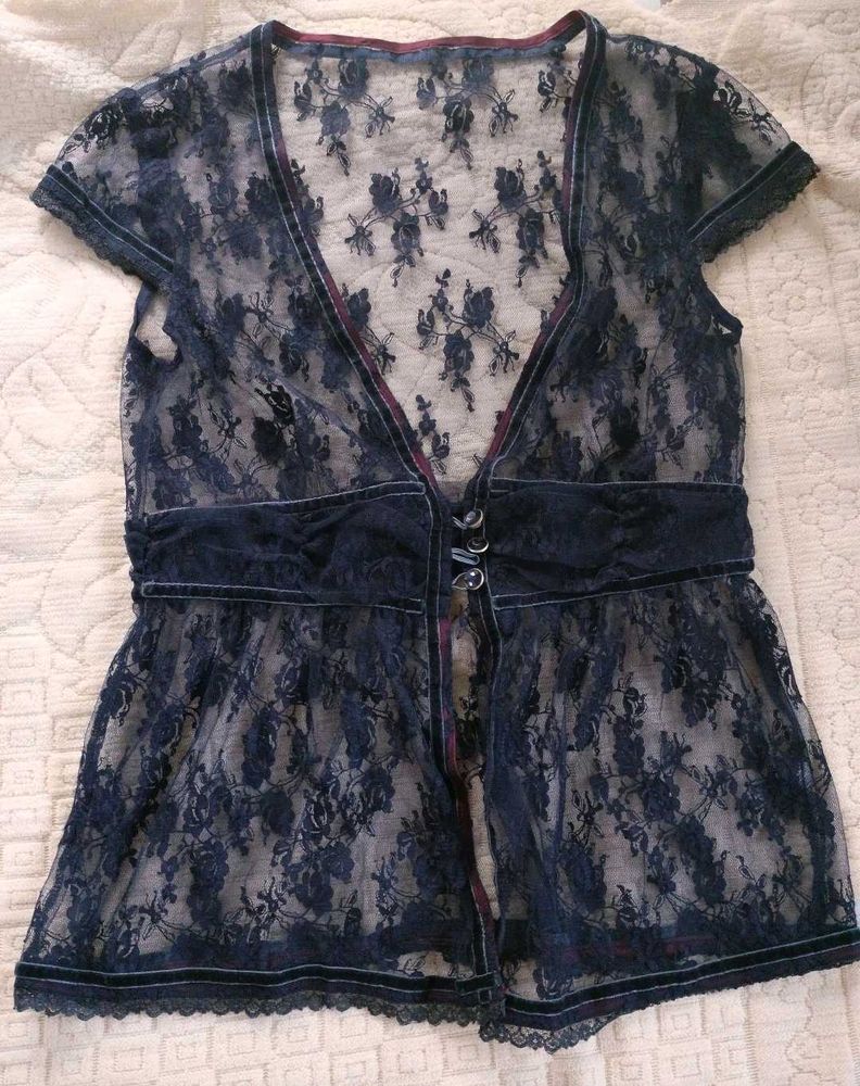 Cottagecore Lace Shirt