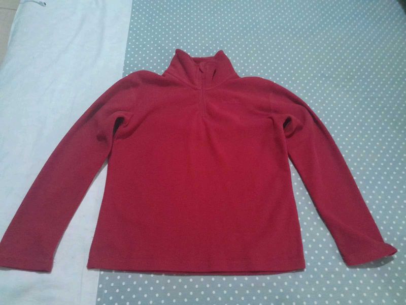 Pink Fleece Pullover