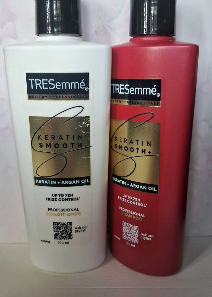 tresemme keratin smooth shampoo and conditioner