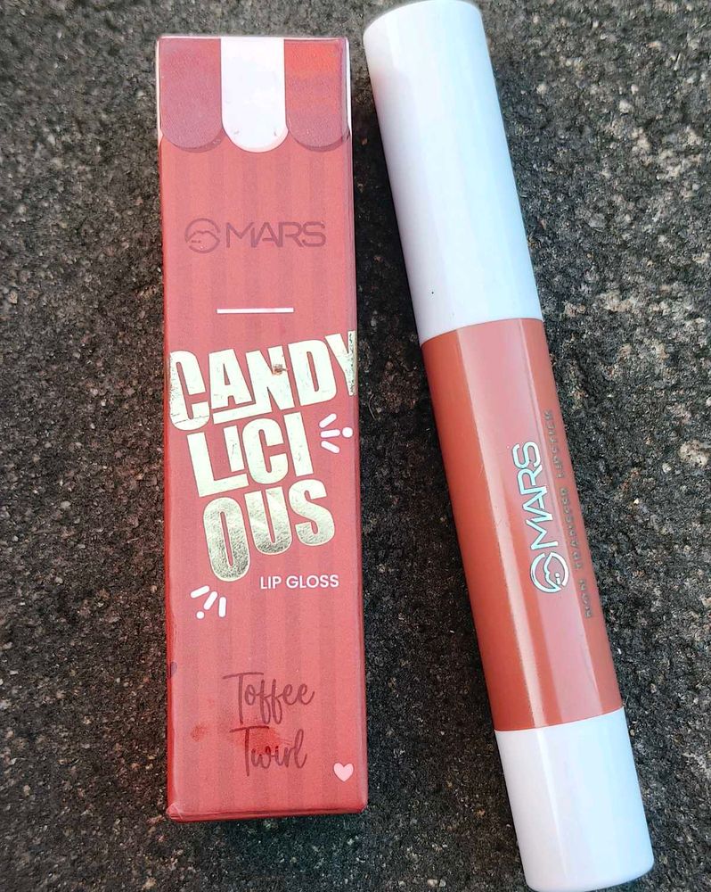 Mars Candylicious Lip Gloss and lipstick 🛍️🌷